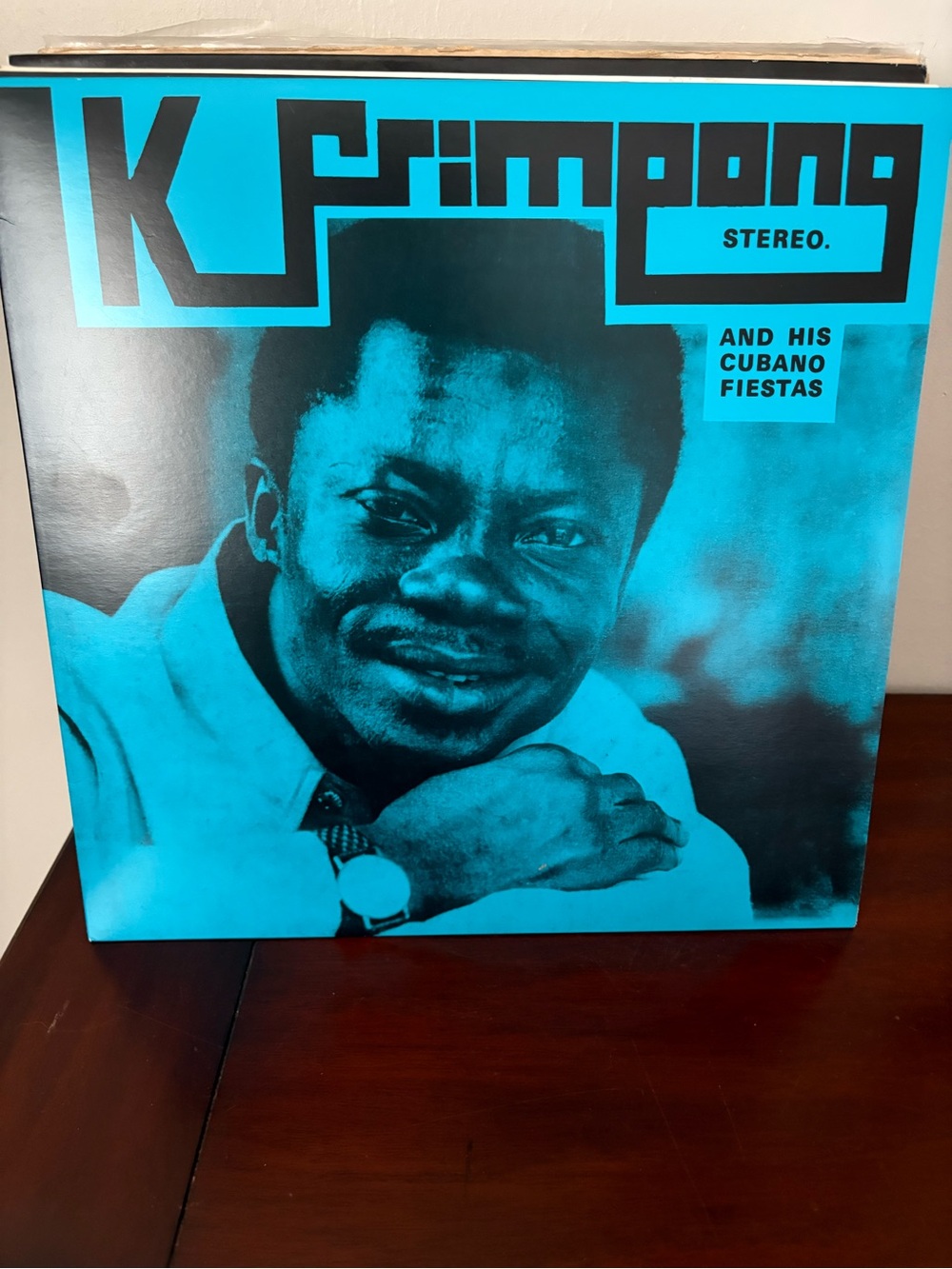 K Frimpong & His Cubano Fiestas The Blue Album RSD Limited Edition Used 2X